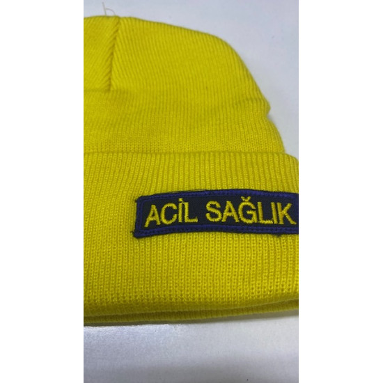112 ACİL SAĞLIK SARI BERE