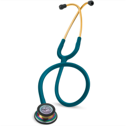 3M Littmann 5807 Gökkuşağı Çan, Karayip Mavisi Hortum Classic III Stetoskop