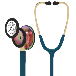 3M Littmann 5807 Gökkuşağı Çan, Karayip Mavisi Hortum Classic III Stetoskop