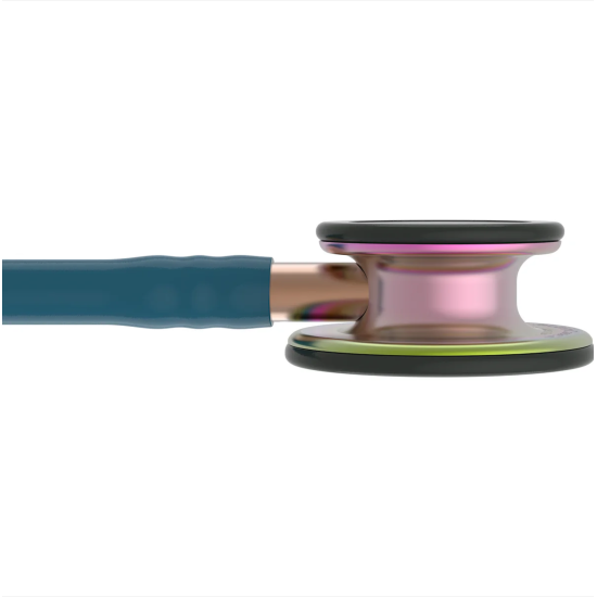 3M Littmann 5807 Gökkuşağı Çan, Karayip Mavisi Hortum Classic III Stetoskop
