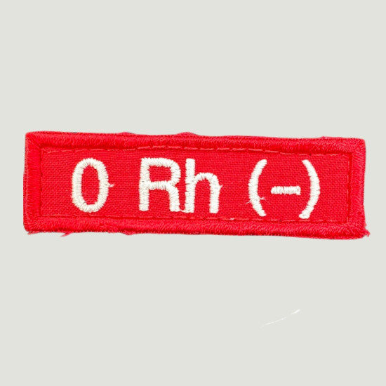 0 Rh − Ünvan kokartı
