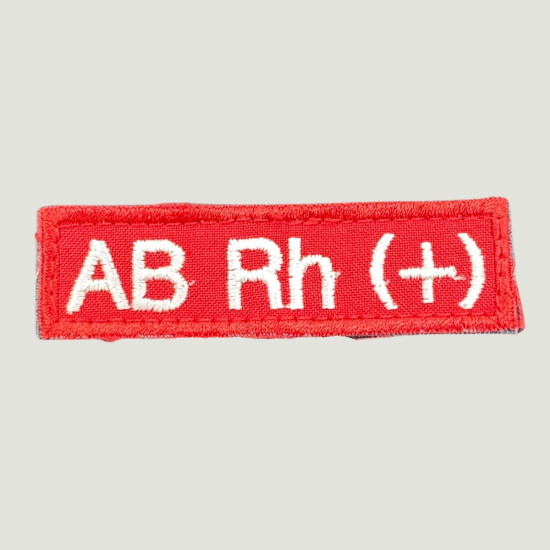 AB Rh + Ünvan kokartı