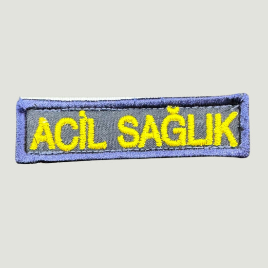 Acil Sağlık Ünvan kokartı