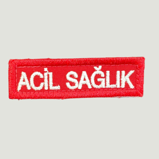 Acil Sağlık Ünvan kokartı