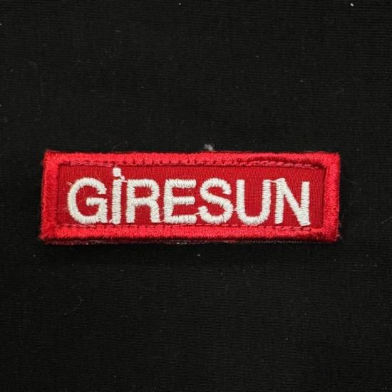 28 Giresun Ünvan kokartı