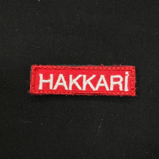 30 Hakkari Ünvan kokartı
