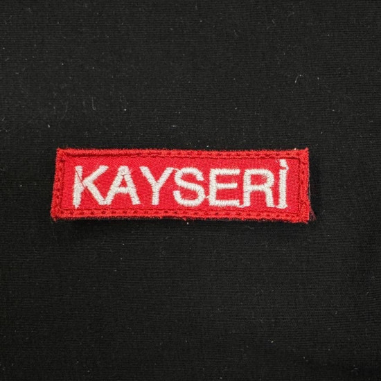 38 Kayseri Ünvan kokartı
