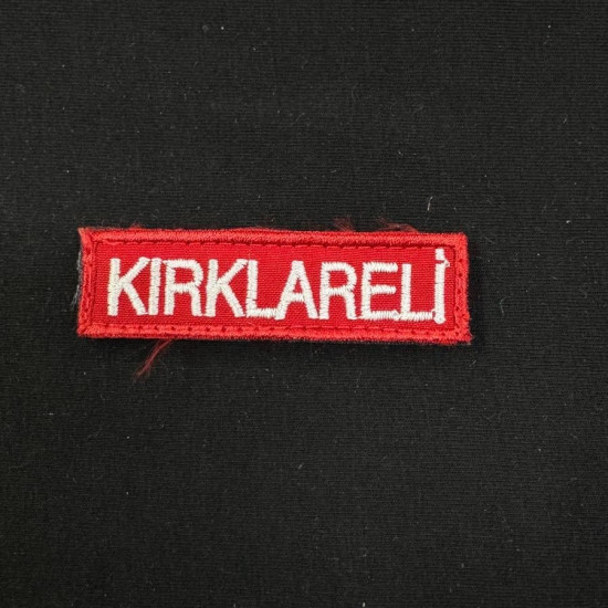39 Kırklareli Ünvan kokartı