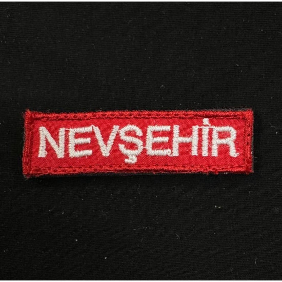 50 Nevşehir Ünvan kokartı