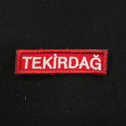 59 Tekirdağ Ünvan kokartı