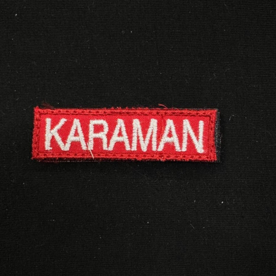 70 Karaman Ünvan kokartı