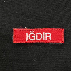 76 Iğdır Ünvan kokartı
