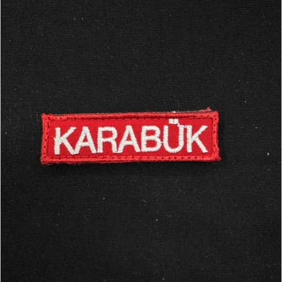 78 Karabük Ünvan kokartı