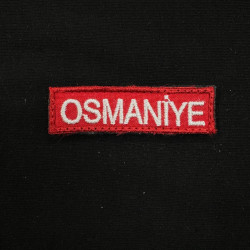 80 Osmaniye Ünvan kokartı