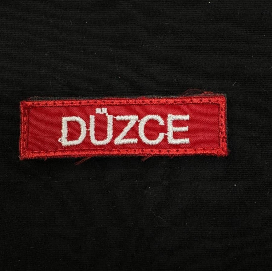 81 Düzce Ünvan kokartı