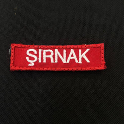 73 Şırnak Ünvan kokartı