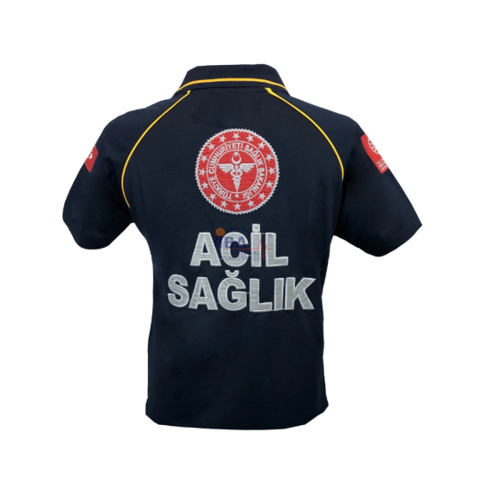 İBA MEDİKAL 112 İ-SPORTİVE Polo Yaka Kısa Kol T-Shirt