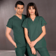 Çizgi Medikal Dr Greys Terikoton Avcı Yeşili Takım (İnce Kumaş)