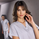 Çizgi Medikal Dr Greys Terikoton Gri Takım (İnce Kumaş) Çizgi Medikal Dr Greys Terikoton Gri Takım (İnce Kumaş)